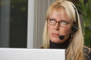 Insurance agent selling insurance products